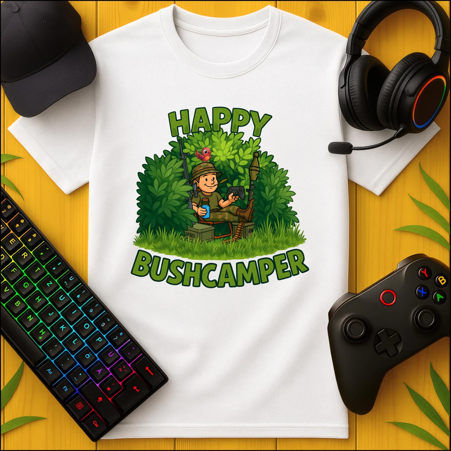 Happy Bushcamper T-Shirt