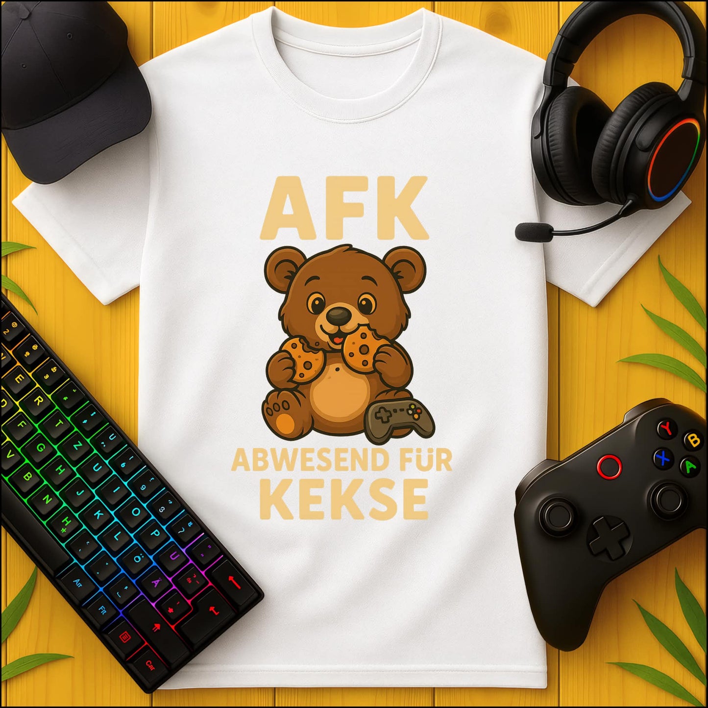 AFK Abwesend für Kekse T-Shirt für Kids
