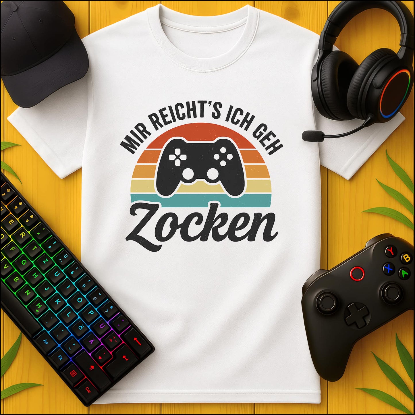 Mir reichts ich geh Zocken T-Shirt für Kids