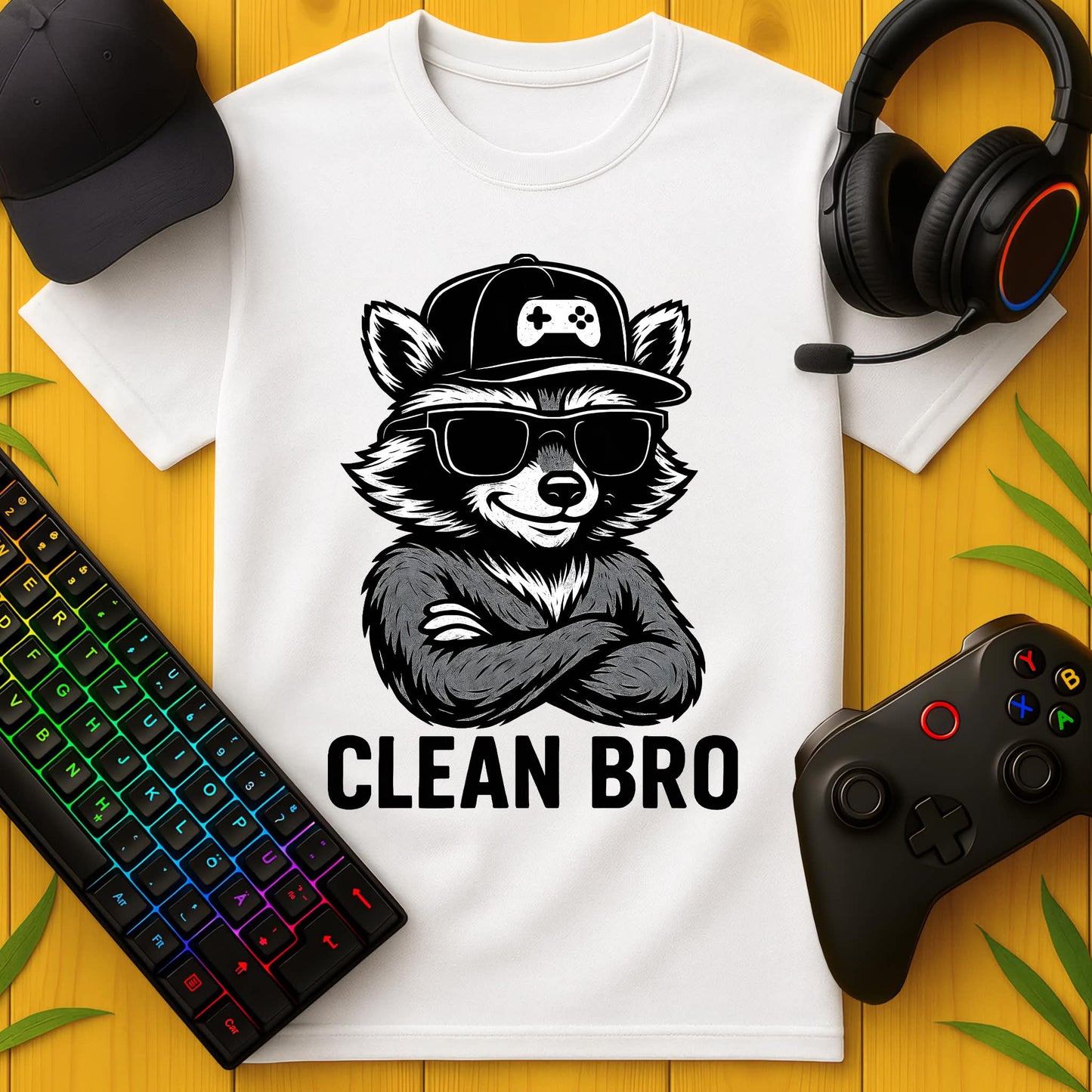 Clean Bro T-Shirt für Kids