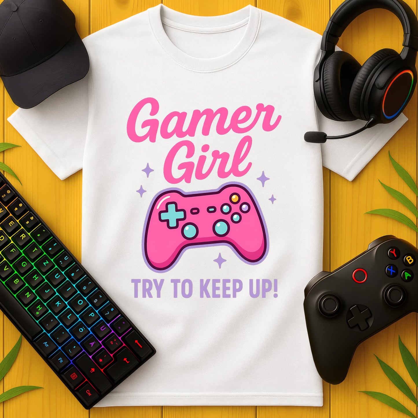 Gamer Girl Keep Up! T-Shirt