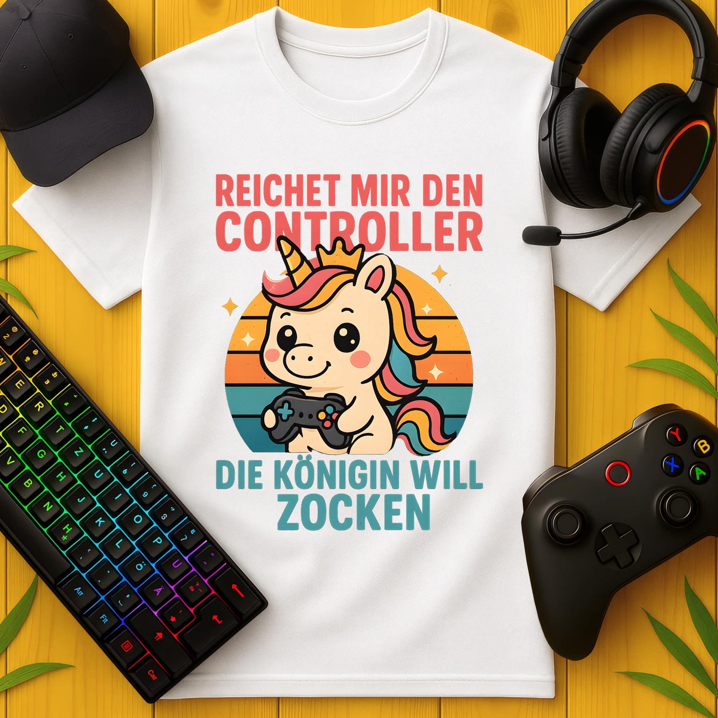 Königin will Zocken süss T-Shirt