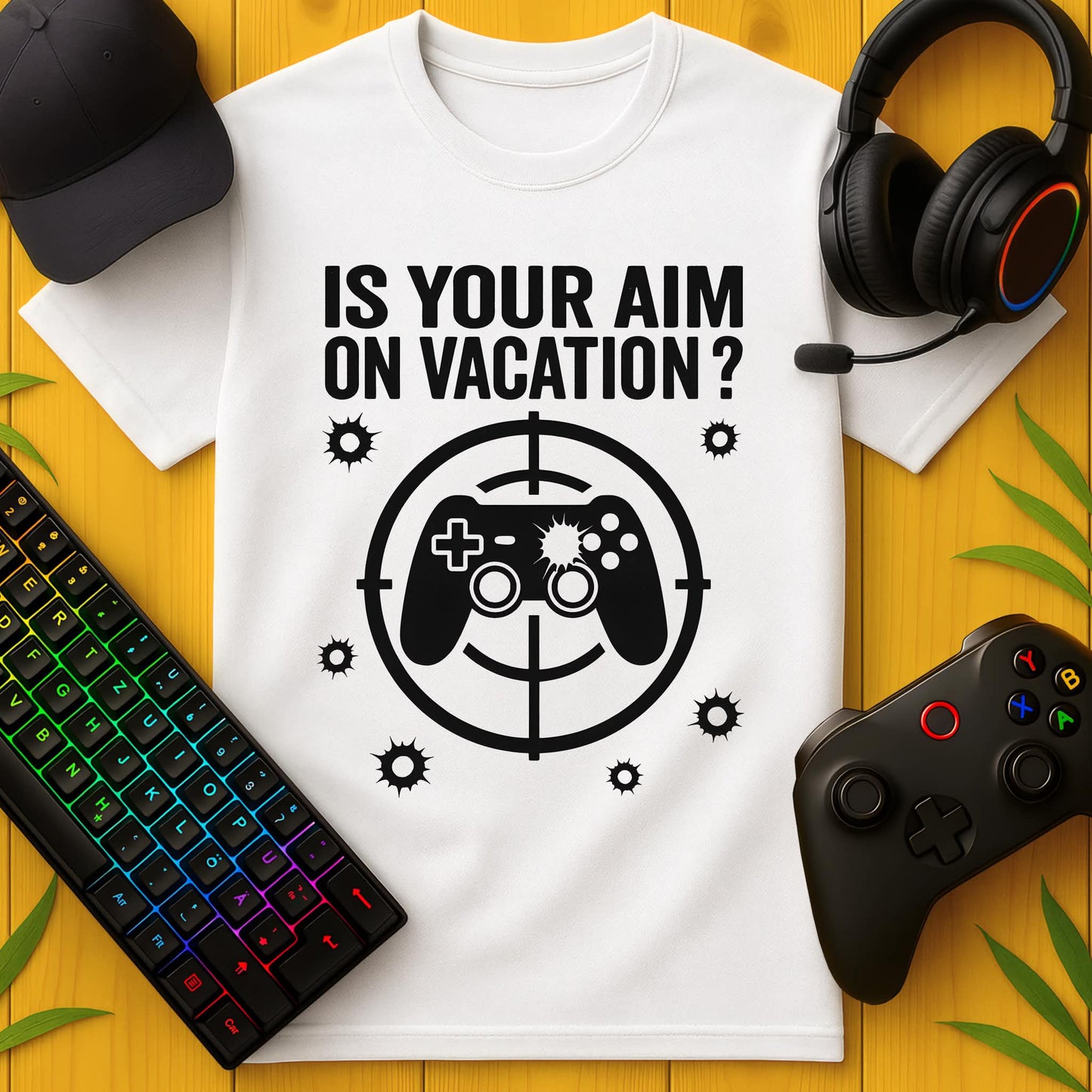 Aim on Vacation? T-Shirt für Kids