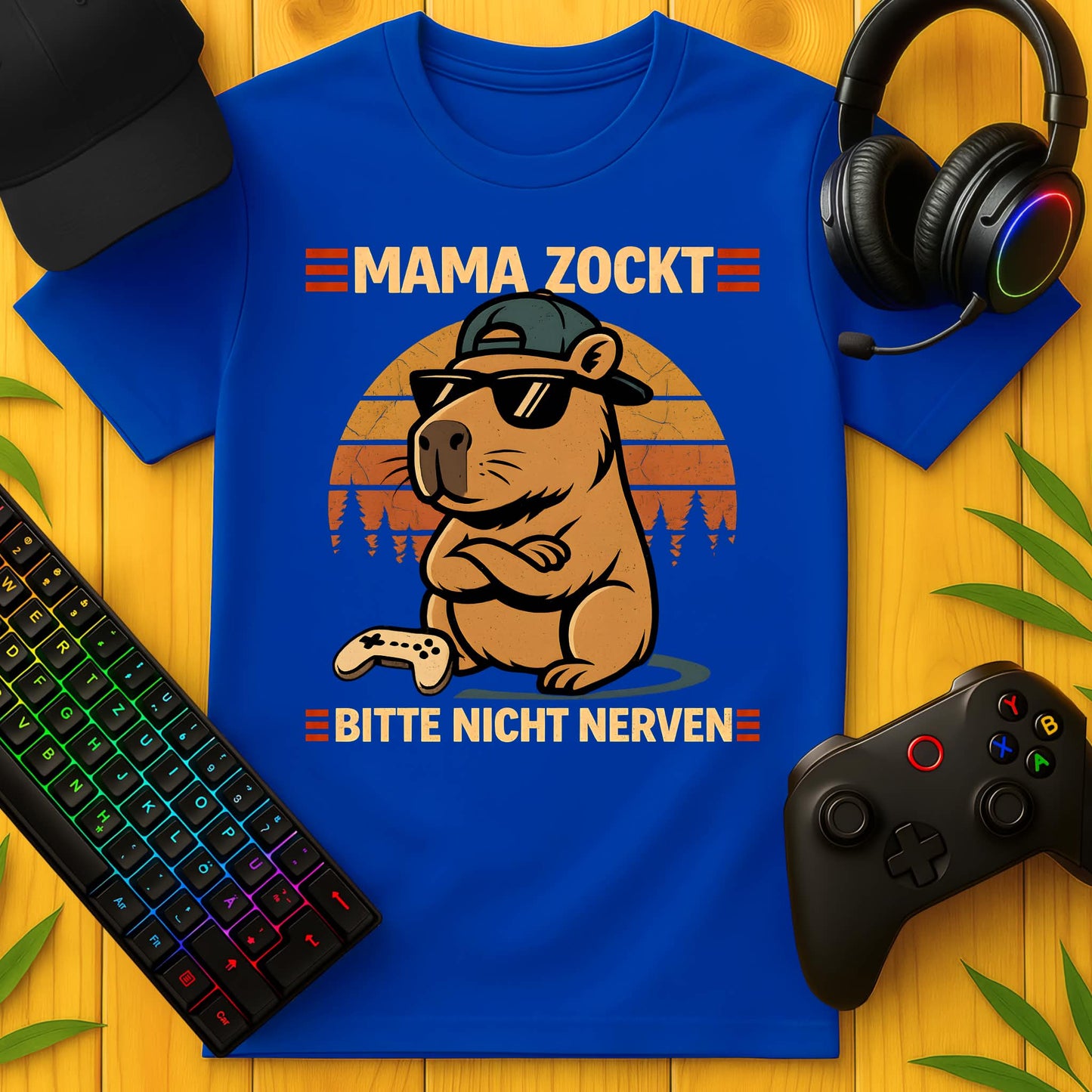 Mama zockt nicht nerven T-Shirt