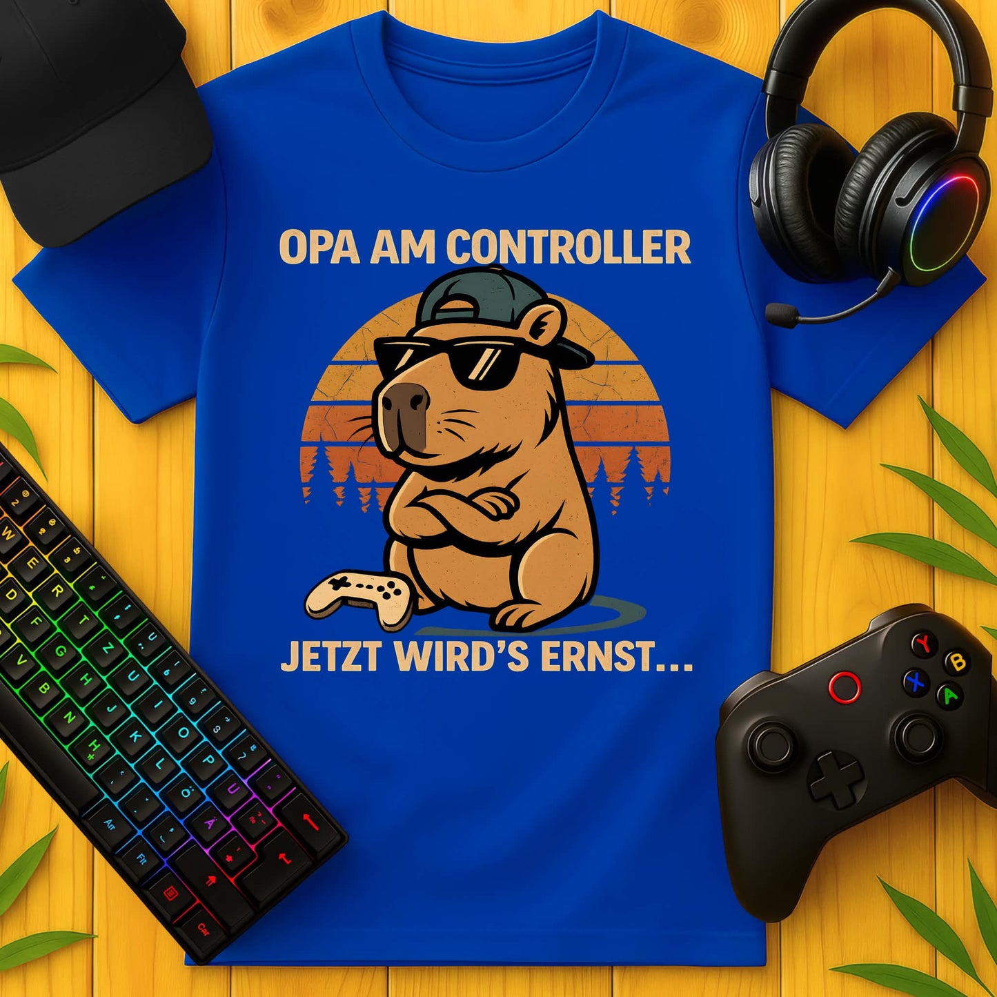 Opa am Controller T-Shirt