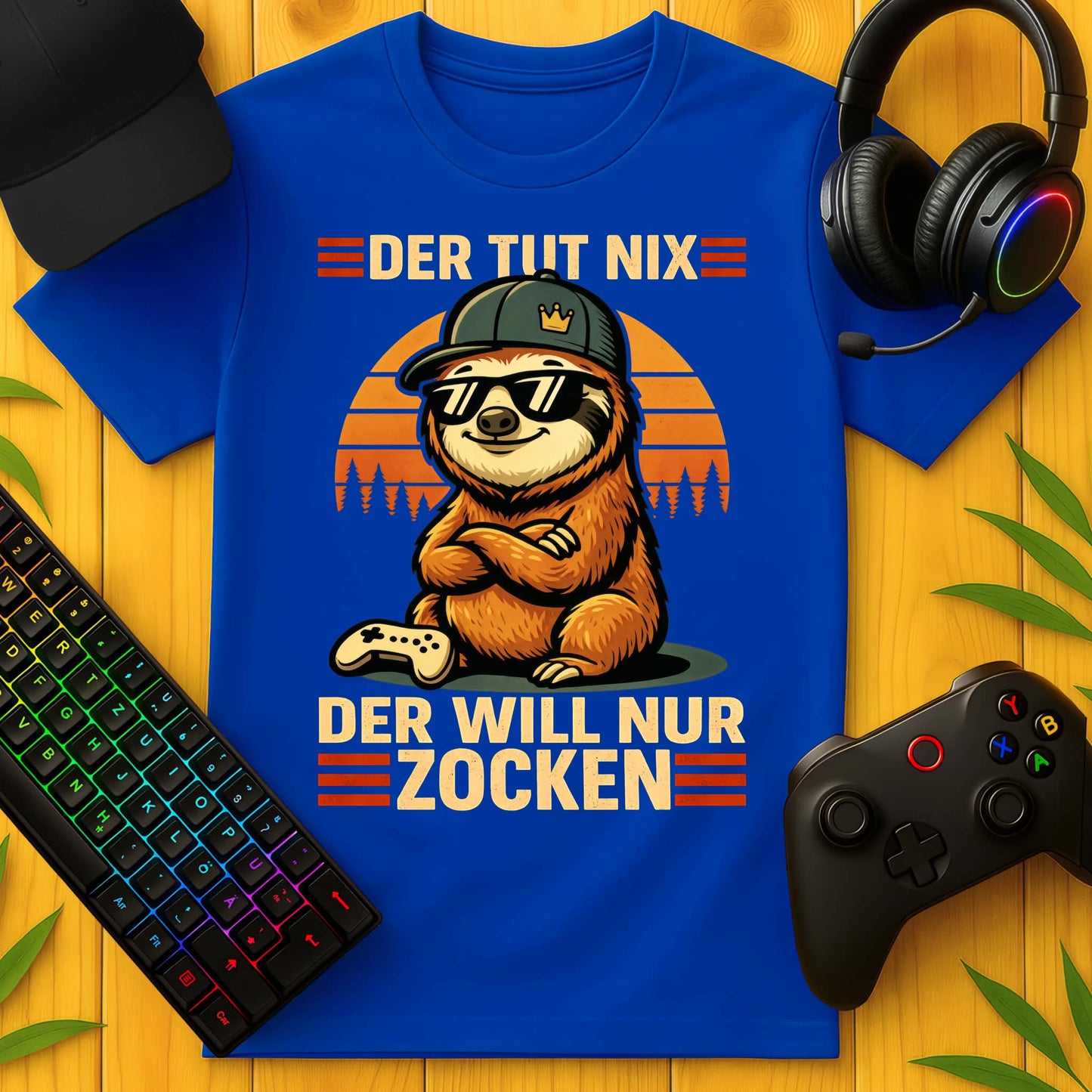 Der Tut Nix Sloth cool T-Shirt