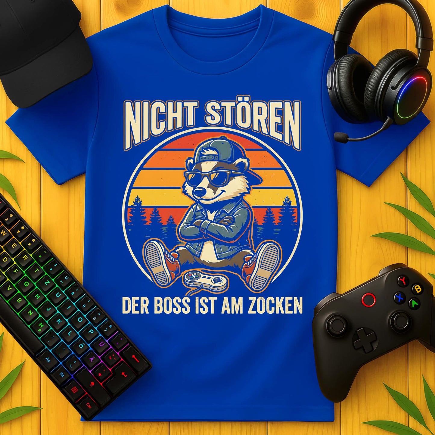 Boss am Zocken T-Shirt