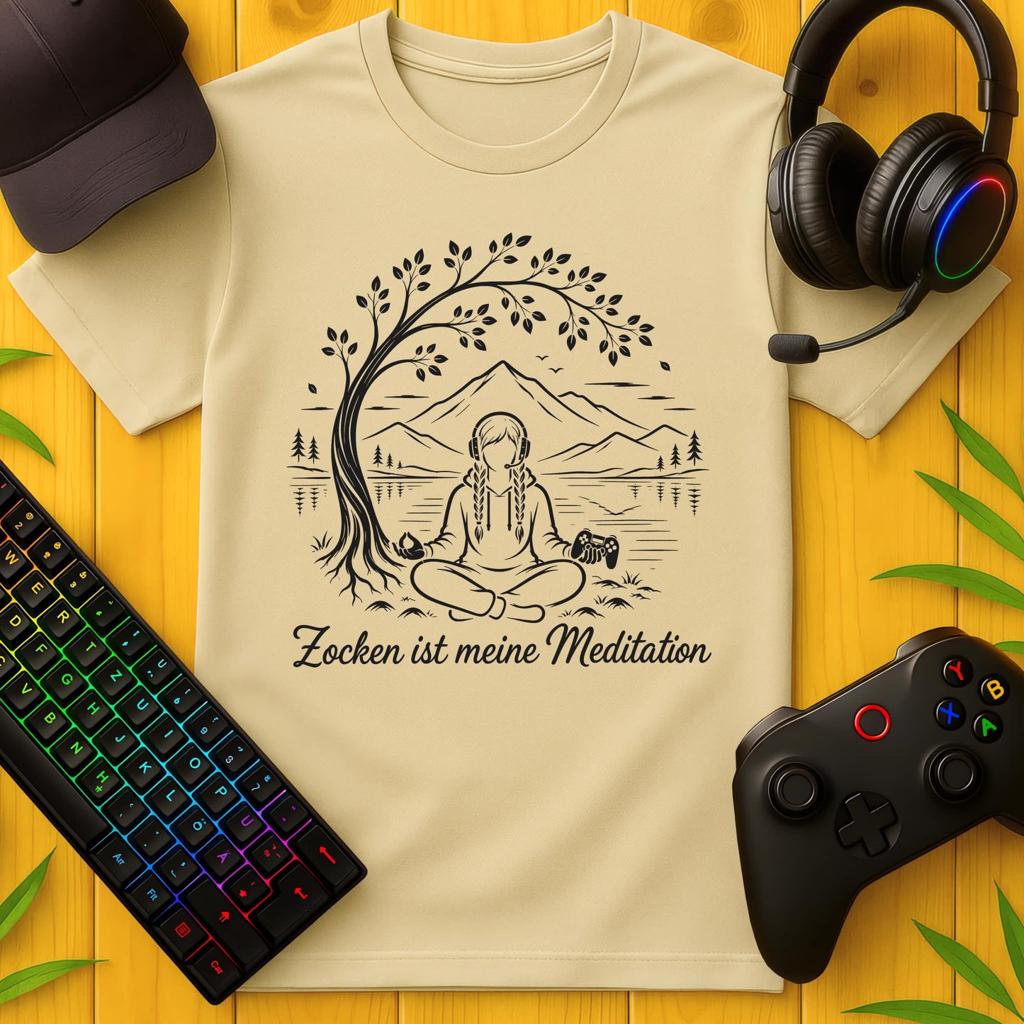 Zocken ist meine Meditation T-Shirt