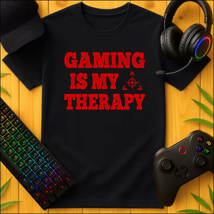 Gaming is my Therapy T-Shirt für Kids
