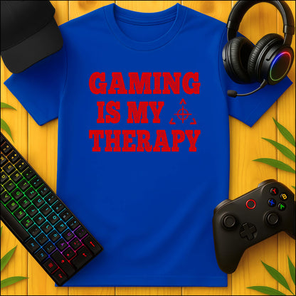 Gaming is my Therapy T-Shirt für Kids