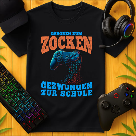 Geboren zum Zocken T-Shirt