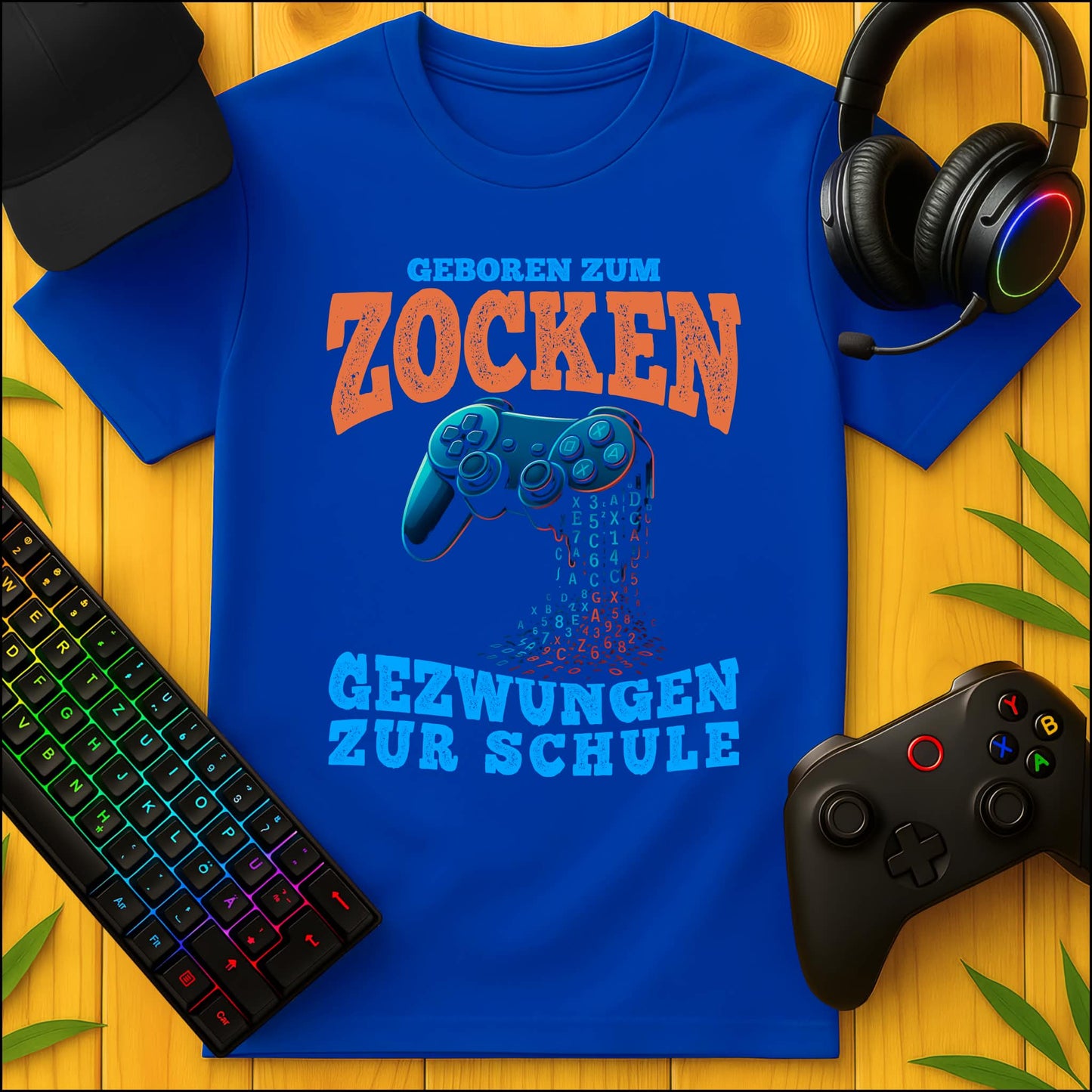 Geboren zum Zocken T-Shirt