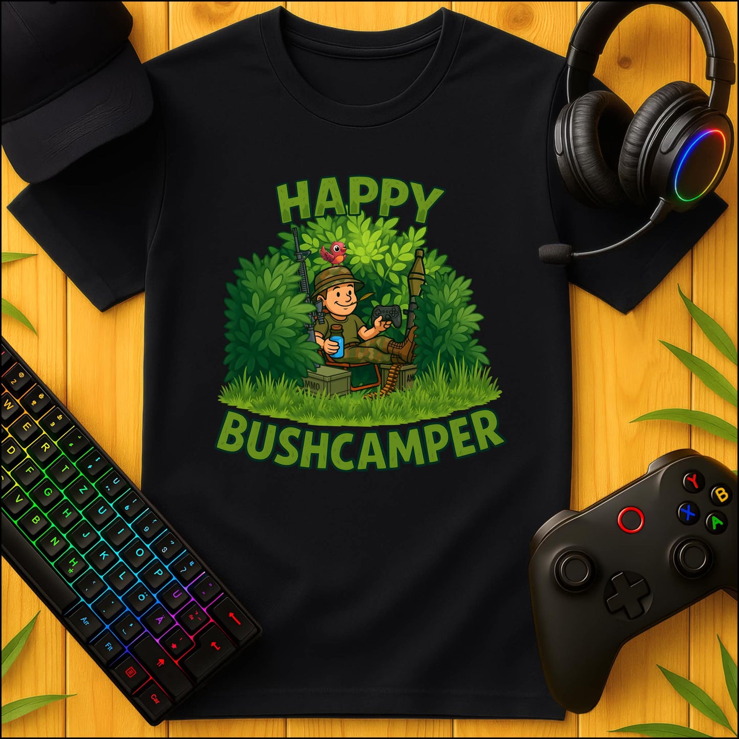 Happy Bushcamper T-Shirt