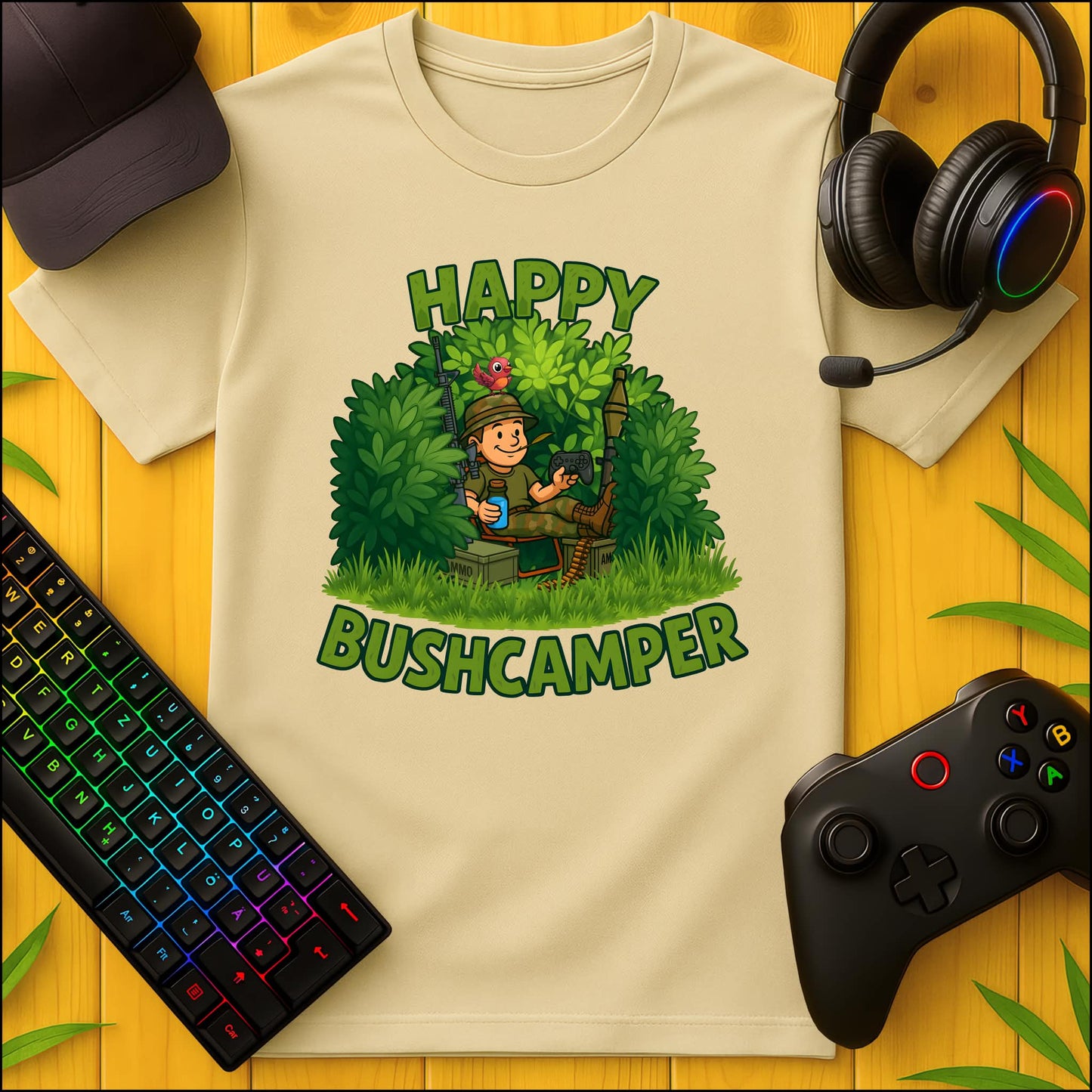 Happy Bushcamper T-Shirt