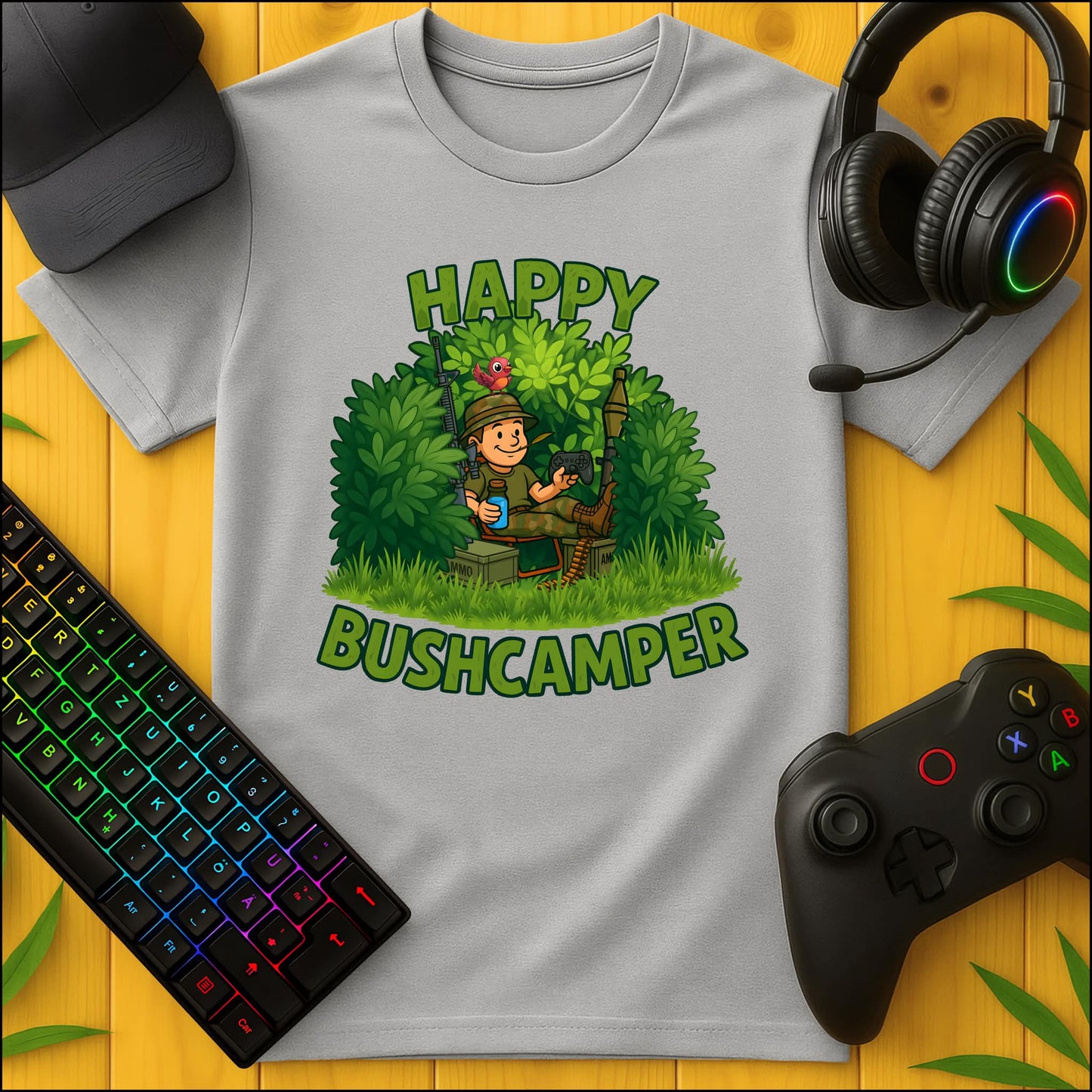 Happy Bushcamper T-Shirt