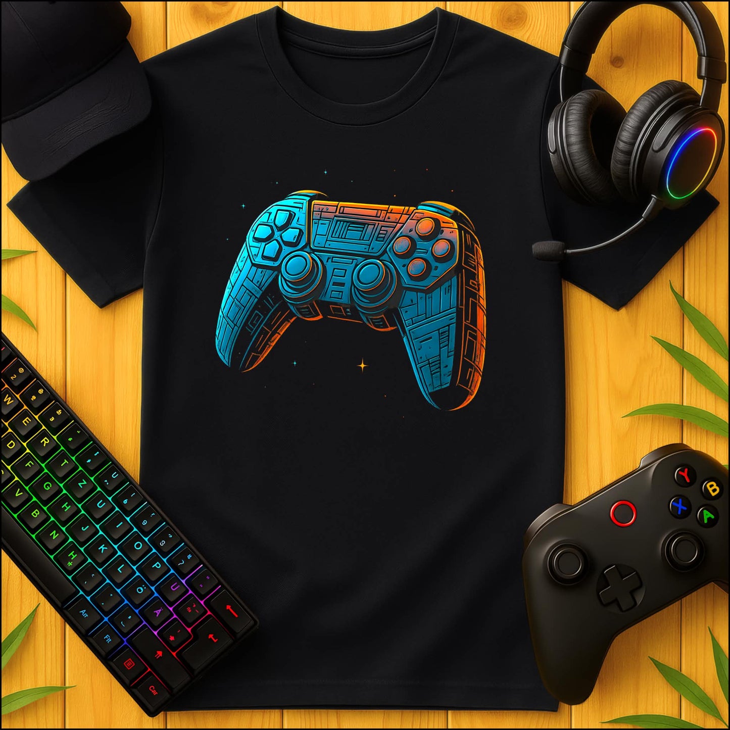 Future Game Controller T-Shirt für Kids
