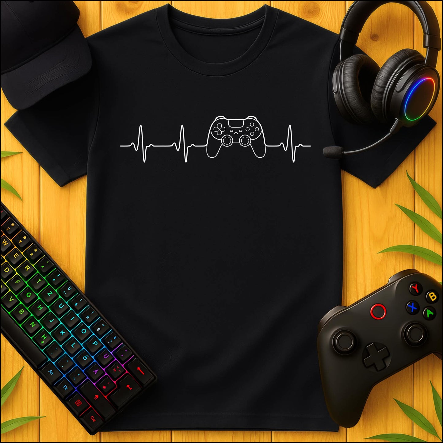 Gaming Heartbeat T-Shirt