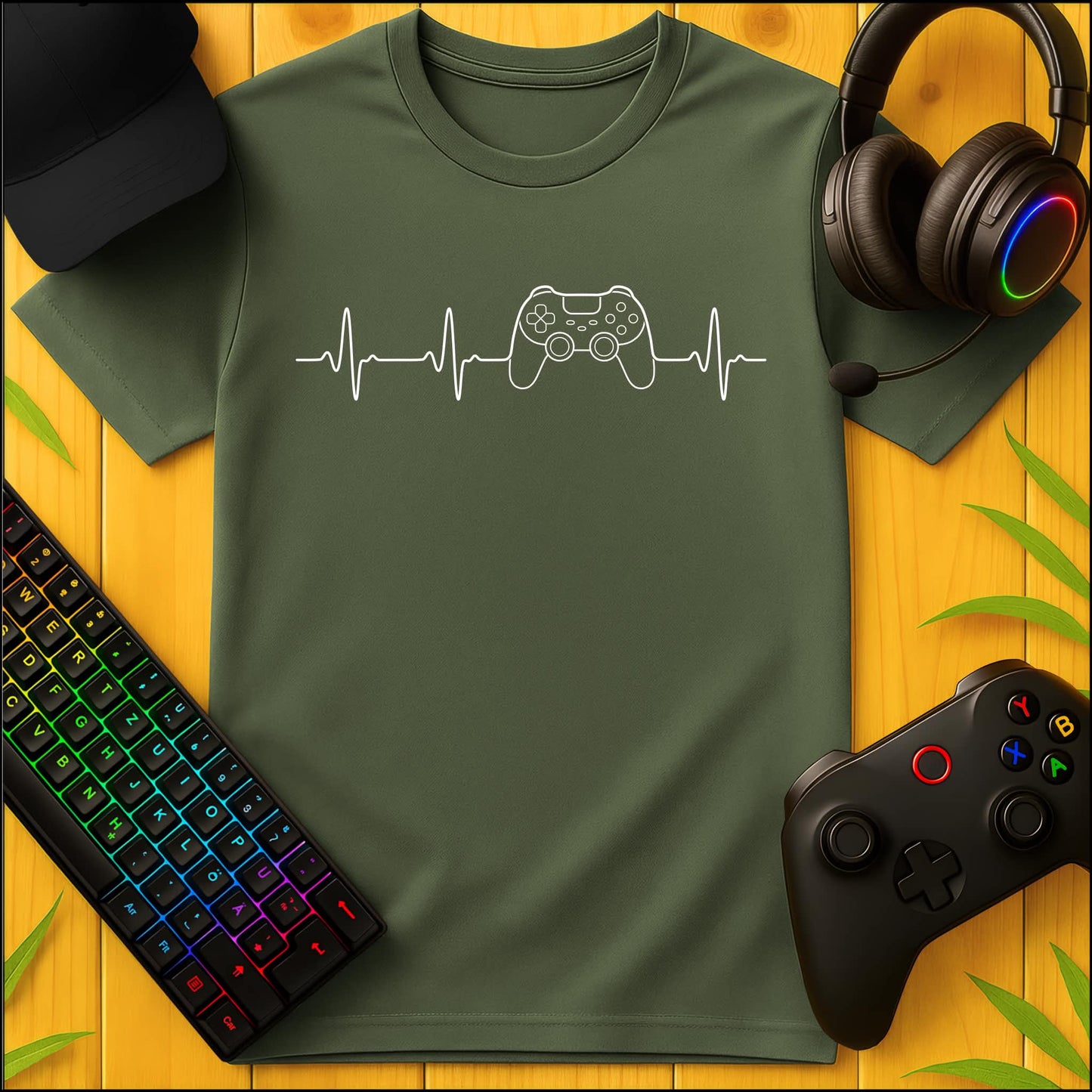 Gaming Heartbeat T-Shirt