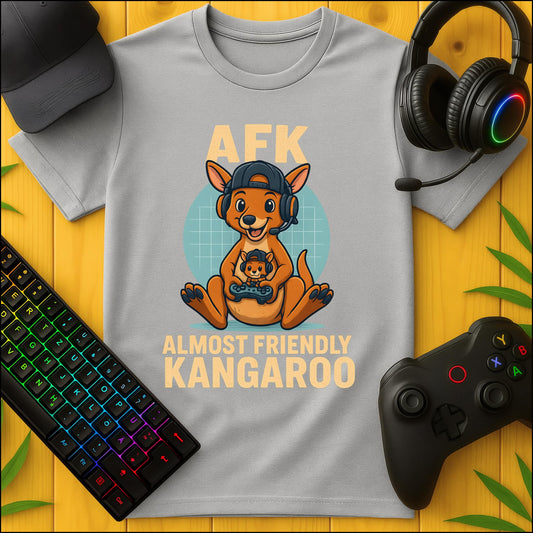 AFK Almost Friendly Kangaroo T-Shirt für Kids