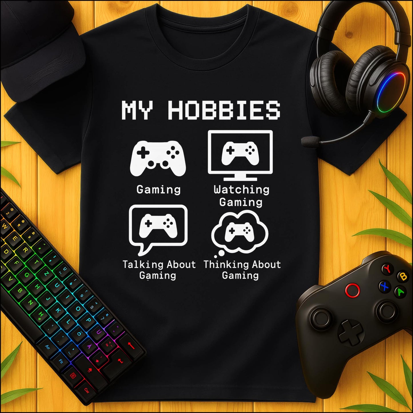Gaming My Hobbies T-Shirt für Kids