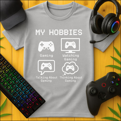 Gaming My Hobbies T-Shirt für Kids