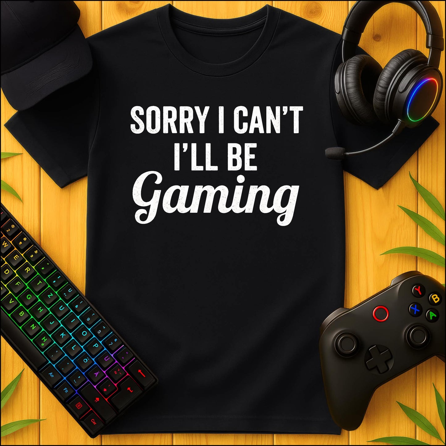 Sorry I cant Gaming T-Shirt für Kids