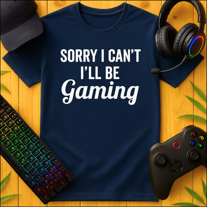 Sorry I cant Gaming T-Shirt für Kids