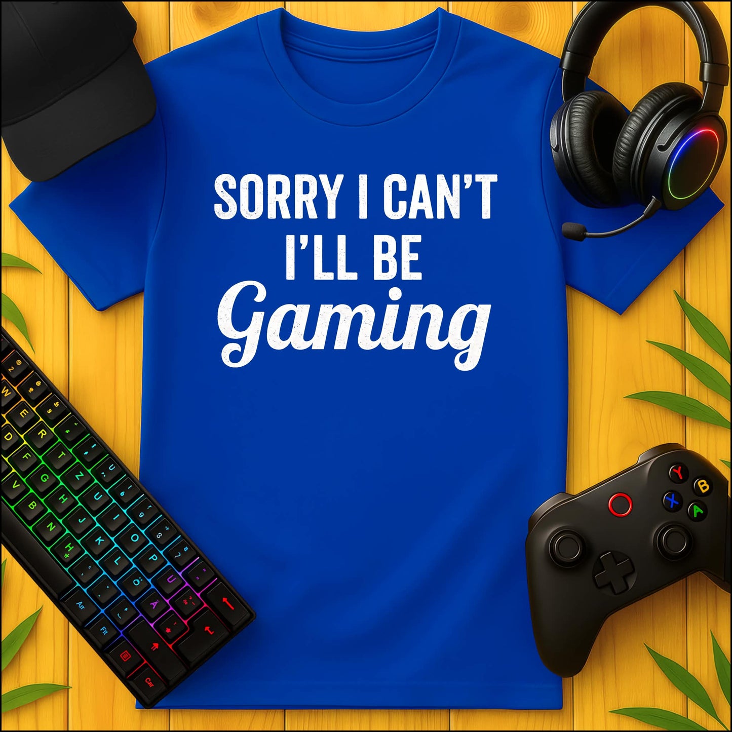 Sorry I cant Gaming T-Shirt für Kids