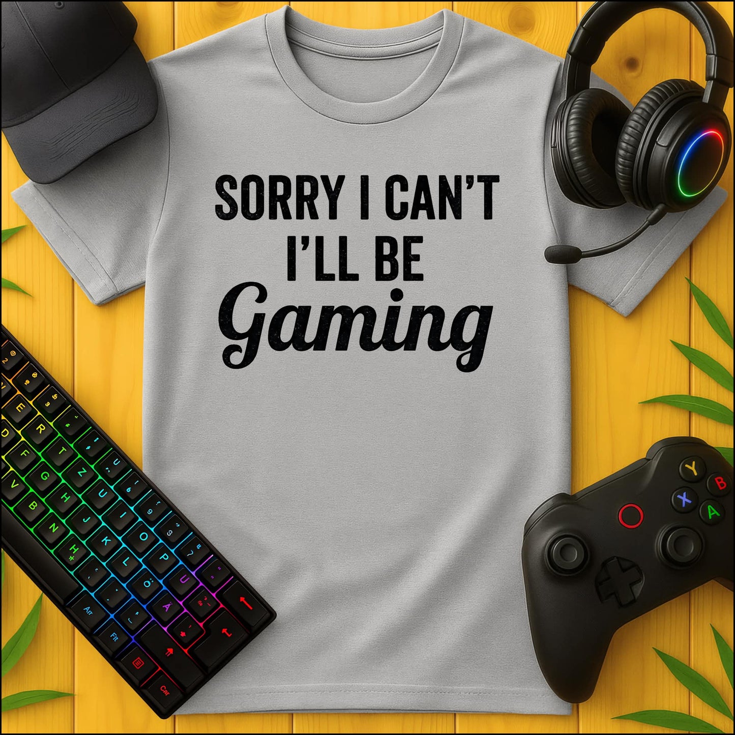 Sorry I cant Gaming T-Shirt für Kids