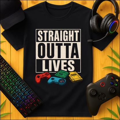 Straight Outta Lives T-Shirt für Kids