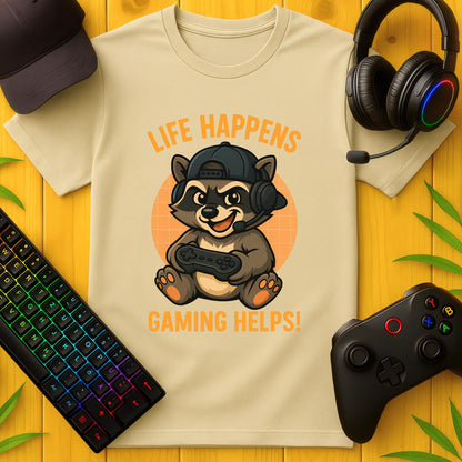 Life Happens Angry T-Shirt