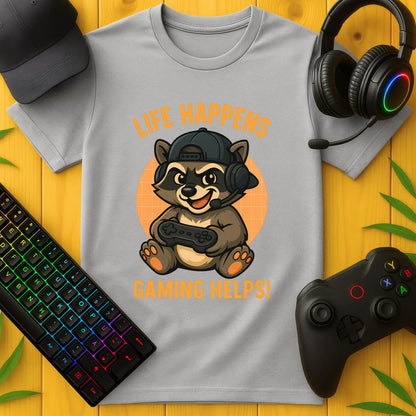 Life Happens Angry T-Shirt