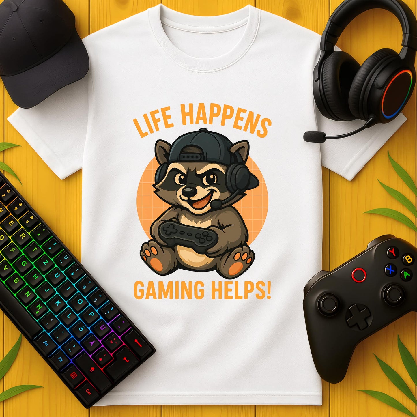 Life Happens Angry T-Shirt