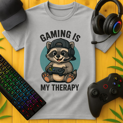 Gaming is my Therapy T-Shirt für Kids