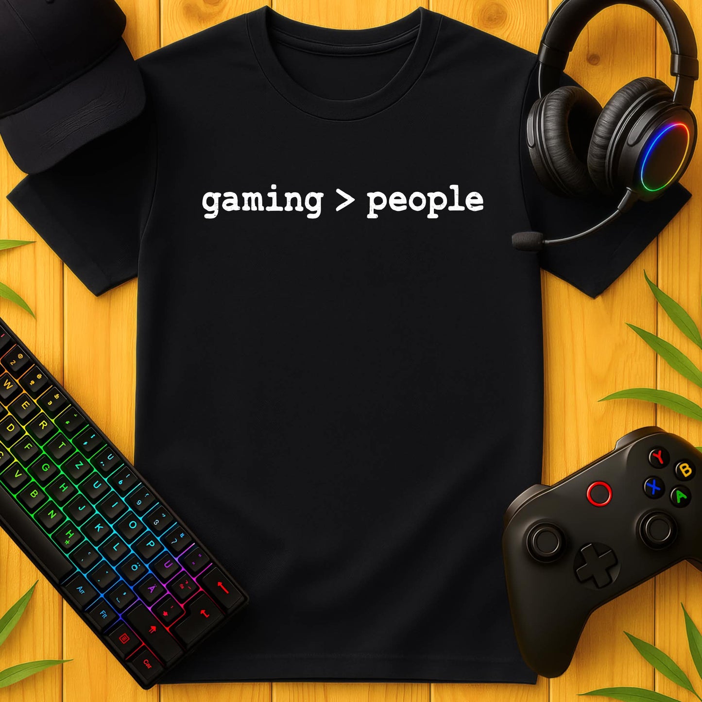 Gaming over People T-Shirt