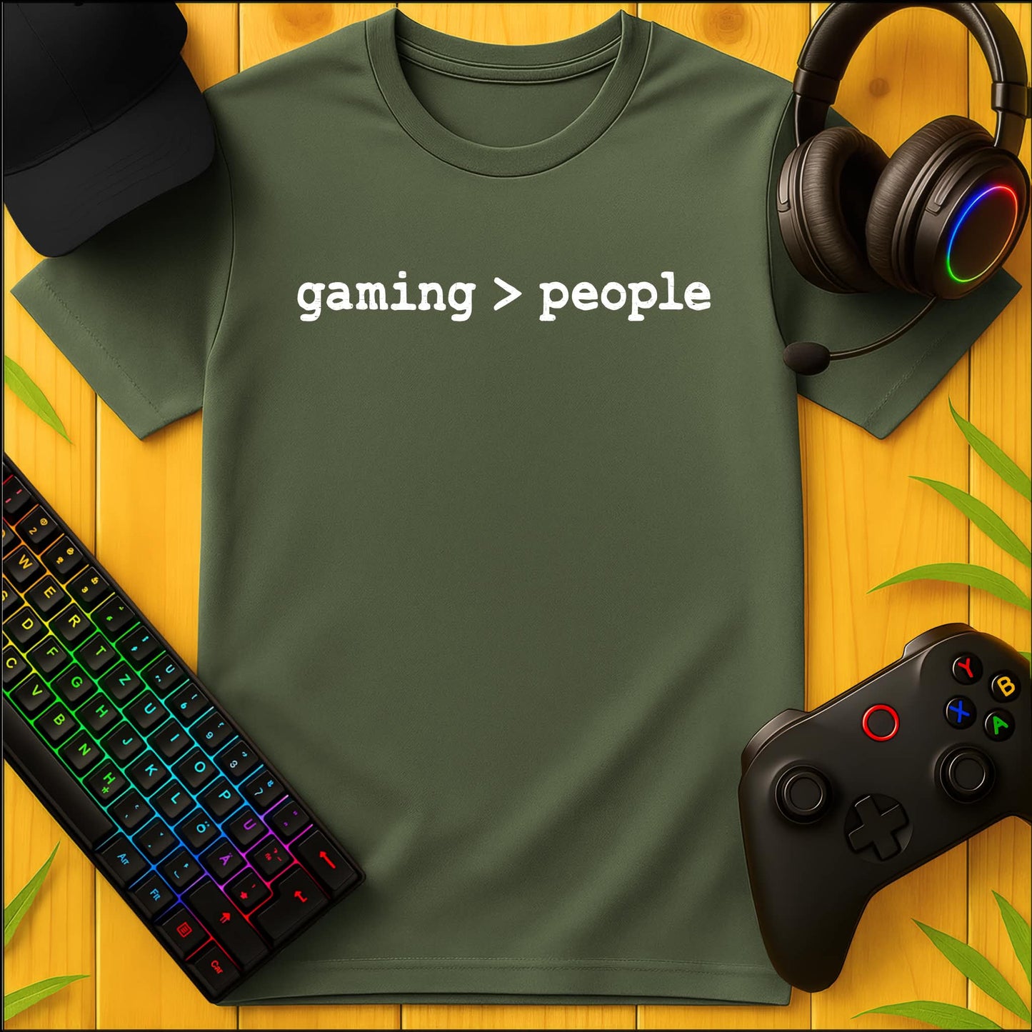Gaming over People T-Shirt