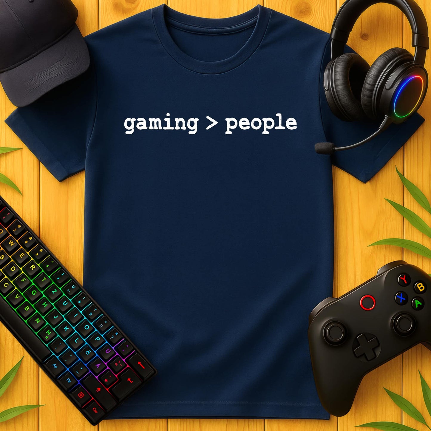 Gaming over People T-Shirt