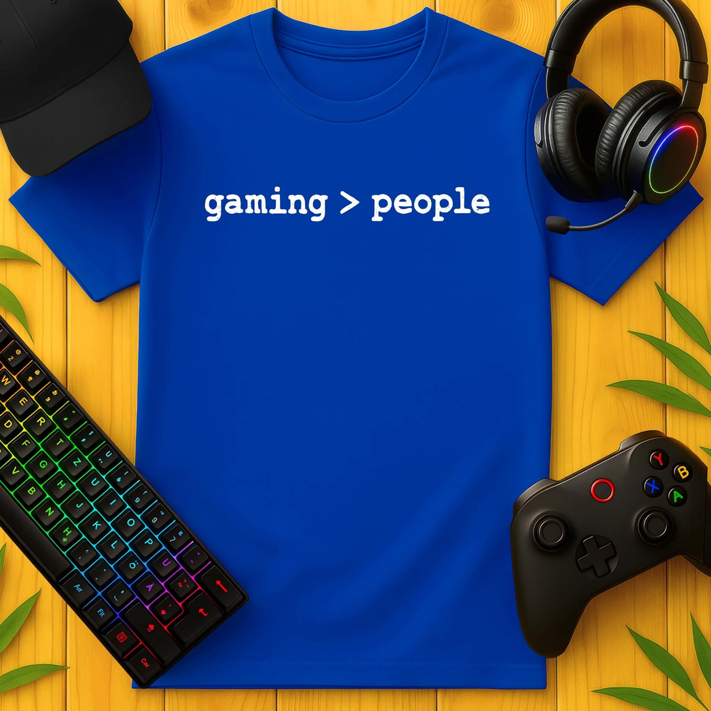 Gaming over People T-Shirt