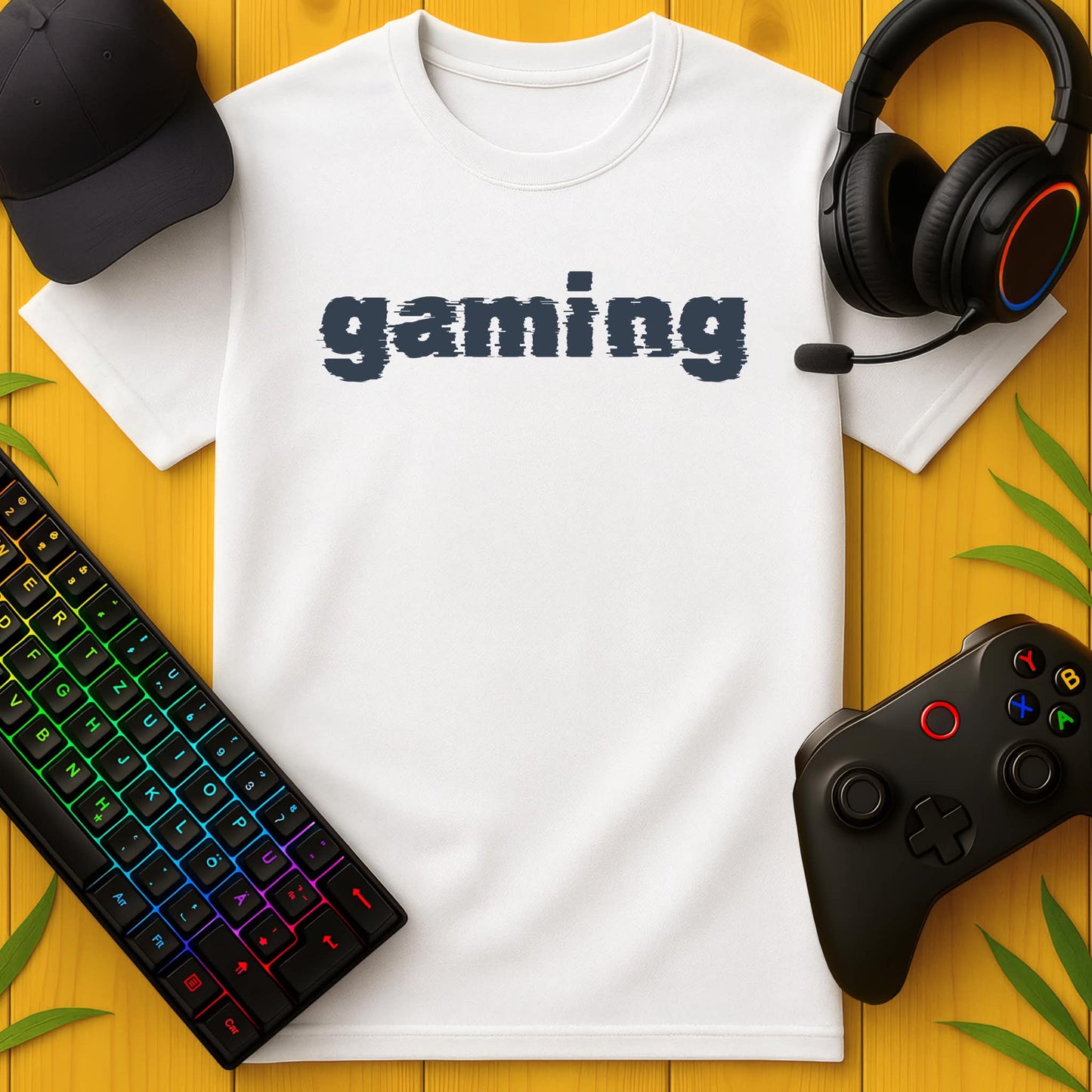 Gaming Glitch T-Shirt für Kids