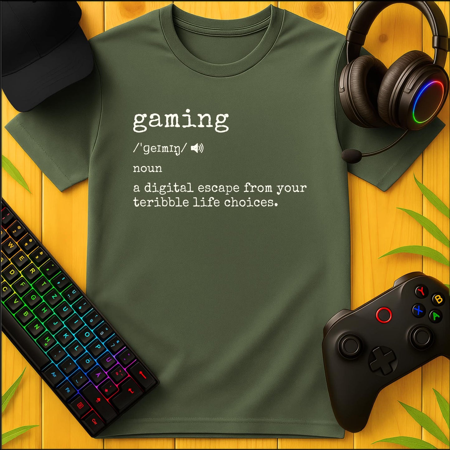 Gaming Definition Life T-Shirt