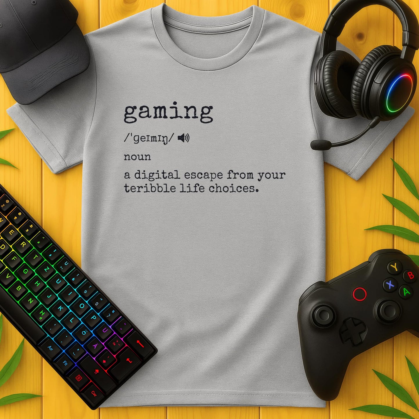 Gaming Definition Life T-Shirt