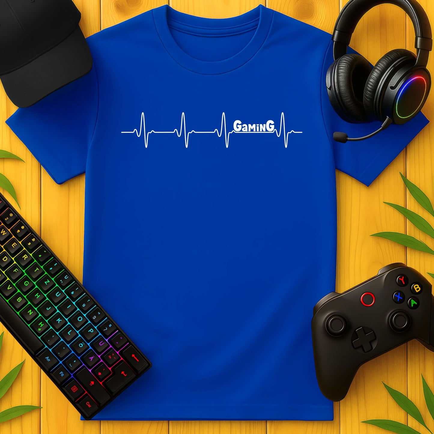 Gaming Heartbeat T-Shirt für Kids