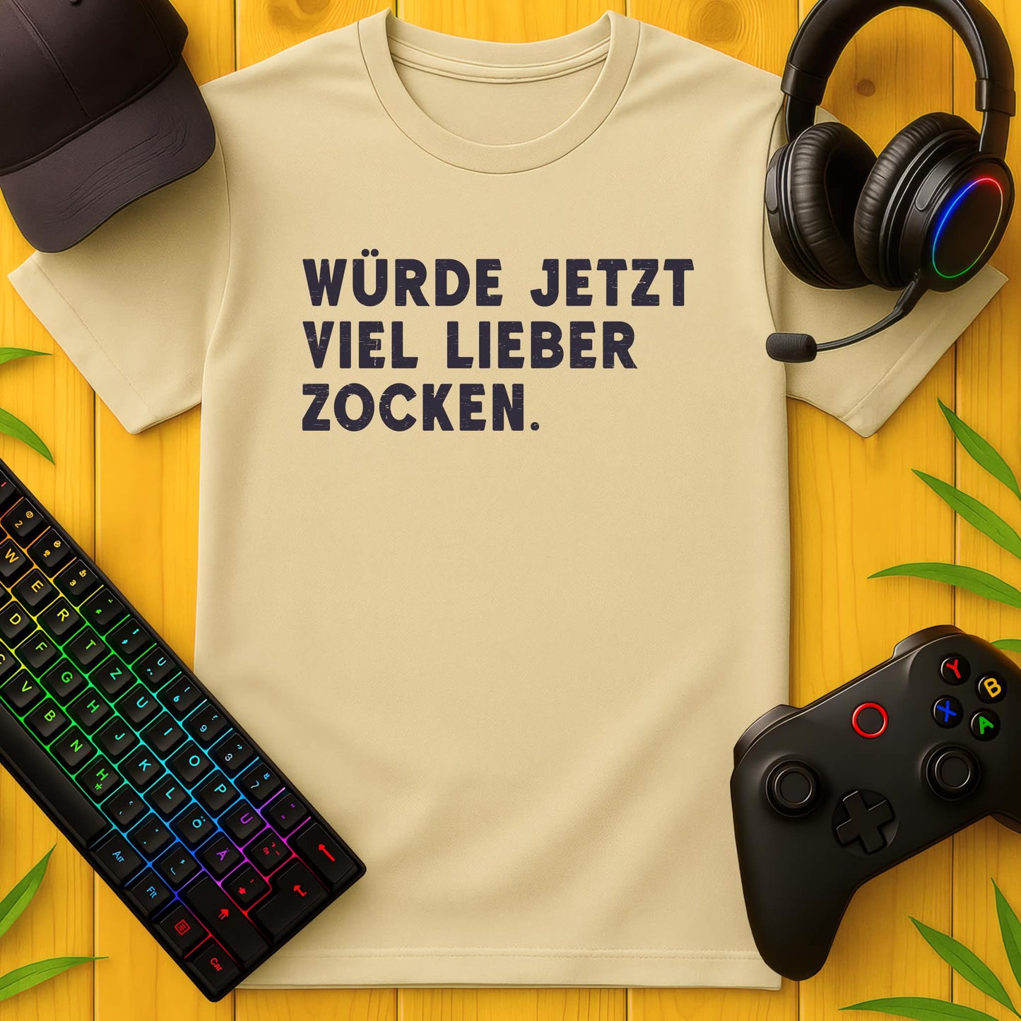 Lieber Zocken T-Shirt