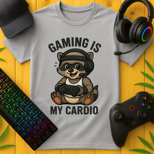 Gaming is my Cardio T-Shirt für Kids