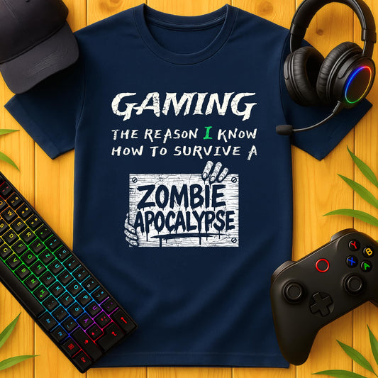Gaming Zombie Apocalypse T-Shirt für Kids