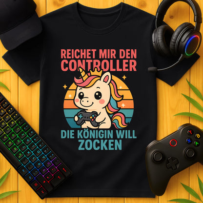Königin will Zocken süss T-Shirt