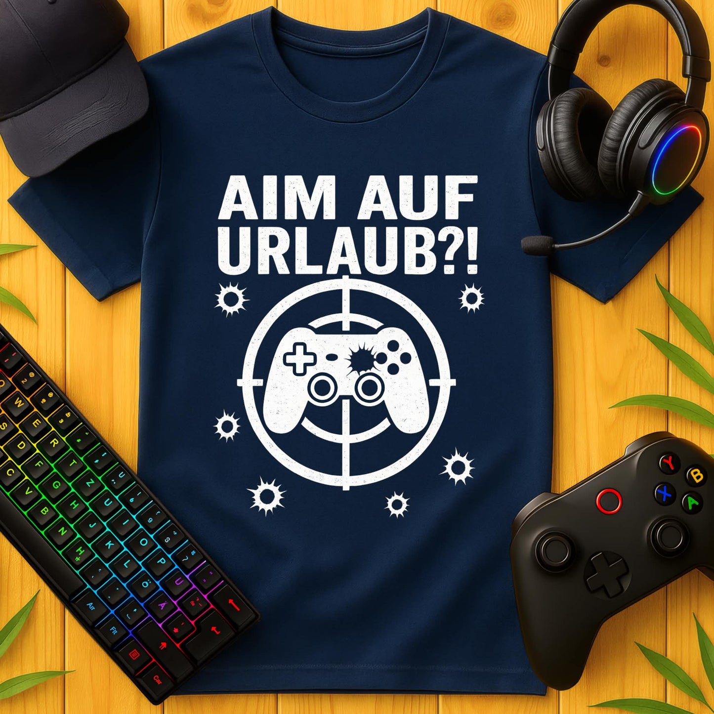 Aim auf Urlaub? T-Shirt für Kids