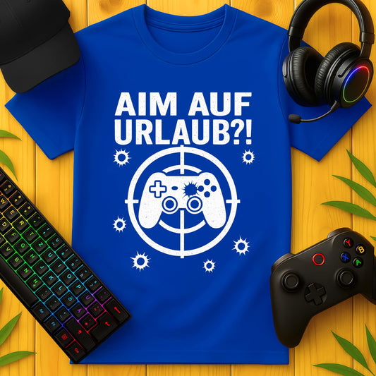 Aim auf Urlaub? T-Shirt für Kids