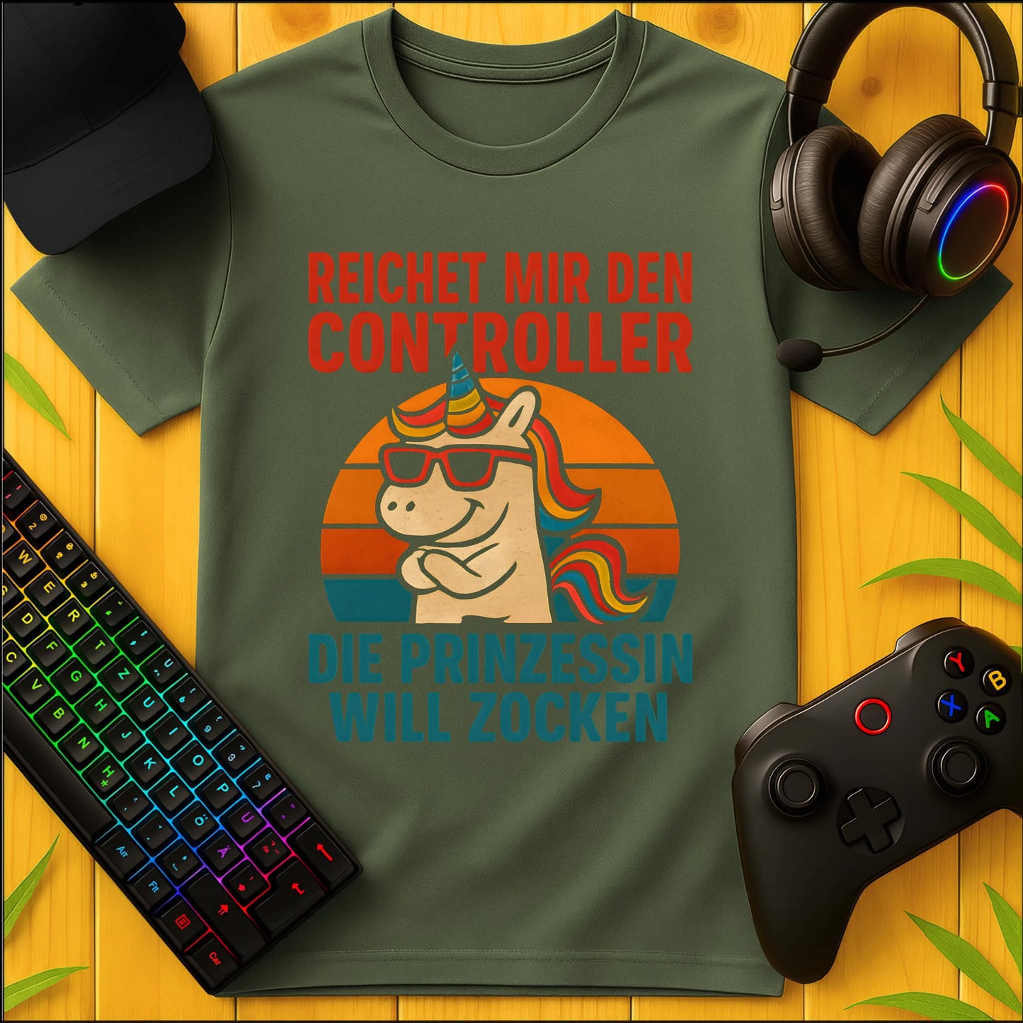 Prinzessin will Zocken T-Shirt