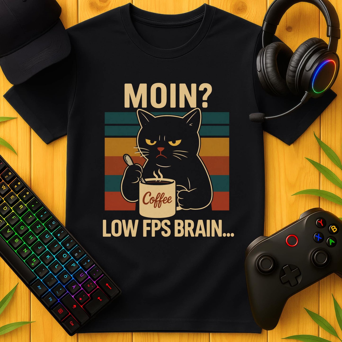 Moin Low FPS Brain T-Shirt